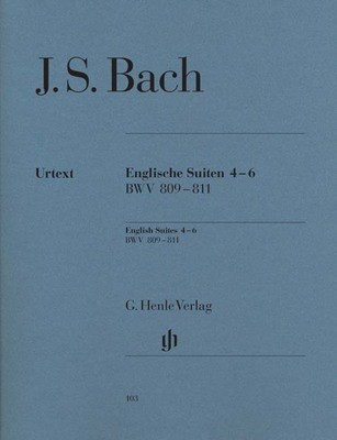 English Suites 4-6 BWV 809-811