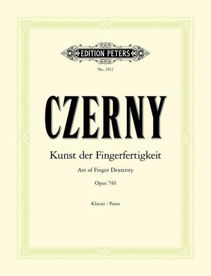 Czerny - Art of Finger Dexterity Op740 - Piano Solo - Peters EP2412