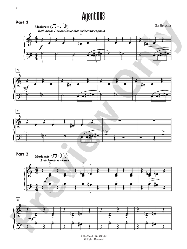 Contest Winners for Three, Book 4: 5 Piano Trios from the Alfred, Belwin, and Myklas Libraries (Digital Download)