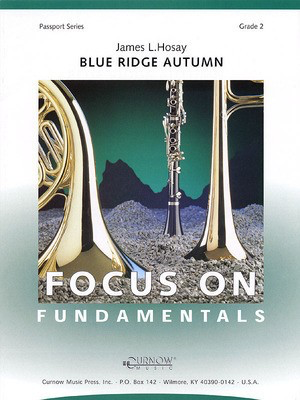 Blue Ridge Autumn - Grade 2 - Score and Parts - James L. Hosay - Curnow Music Score/Parts