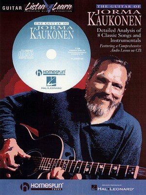The Guitar of Jorma Kaukonen - Detailed Analysis of 8 Classic Songs and Instrumentals - Guitar Jorma Kaukonen Homespun Guitar TAB /CD