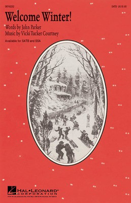 Welcome Winter! - John Parker|Vicki Tucker Courtney - SSA Hal Leonard Choral Score Octavo