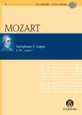 Symphony No 41 Jupiter Kv 551 Study Score Bk/Cd