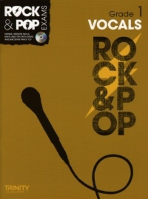 Rock & Pop Exams: Vocals - Grade 1 - Book with CD - Vocal Trinity College London /CD