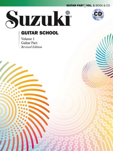 Suzuki Guitar School Book/Volume 1 - Guitar/CD Summy Birchard 40745