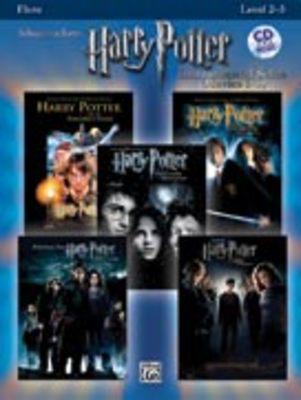 HARRY POTTER SOLOS MOVIES 1-5 FLUTE BK/CD