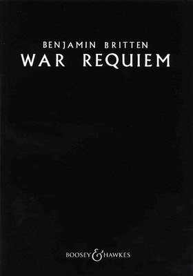 War Requiem Op 66 Choral Score -