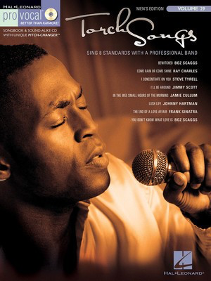 Torch Songs - Pro Vocal Men's Edition Volume 29 - Various - Vocal Hal Leonard /CD