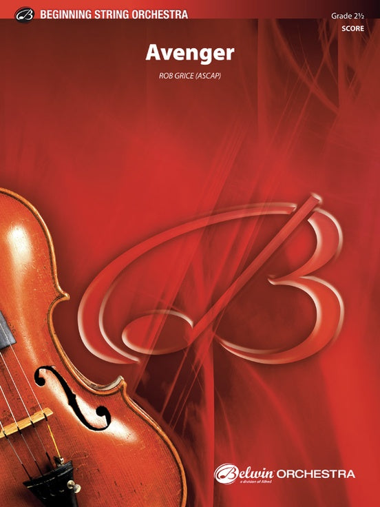 Avenger – String Orchestra Conductor Score & Parts (Digital Download)