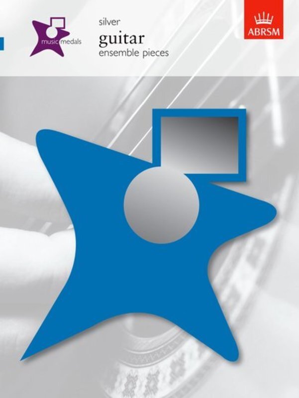 Music Medals Guitar Ensemble Pieces Silver