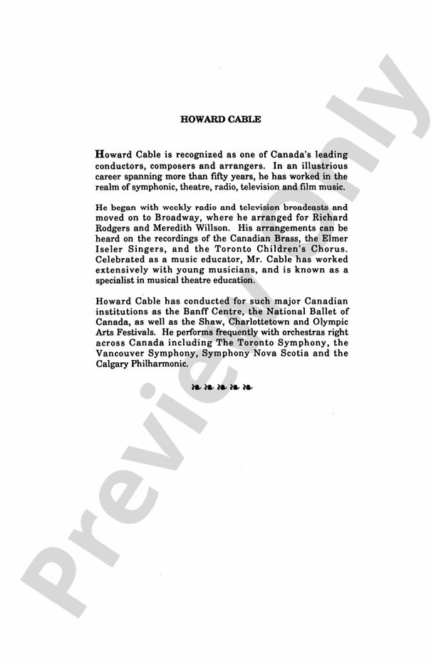 Anne of Green Gables - SSA Choral Octavo (Digital Download)
