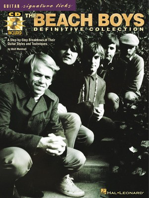 Beach Boys Definitive Collection Sig Licks Bk/CD - Guitar TAB - Guitar Hal Leonard Guitar TAB /CD