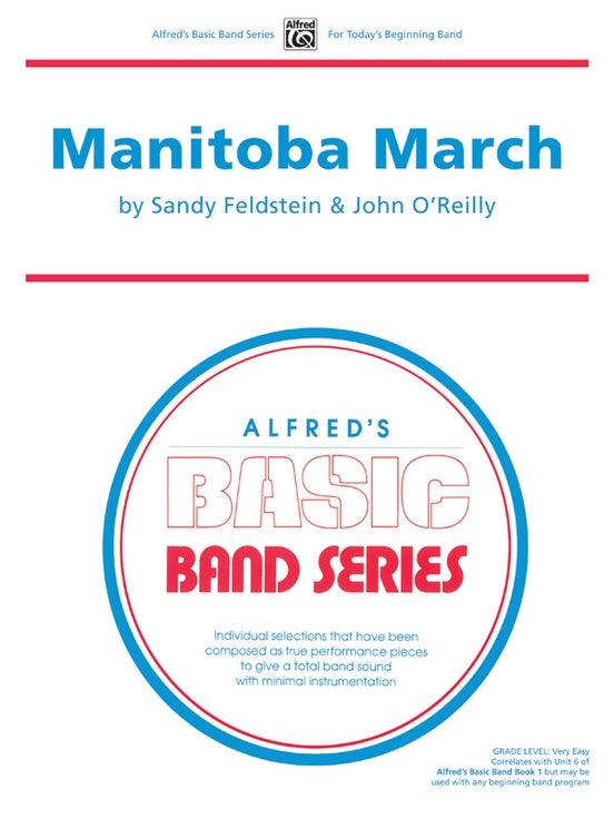 Manitoba March - Concert Band Conductor Score & Parts (Digital Download)