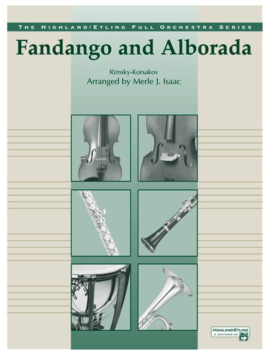 Fandango and Alborado – Full Orchestra Conductor Score & Parts (Digital Download)