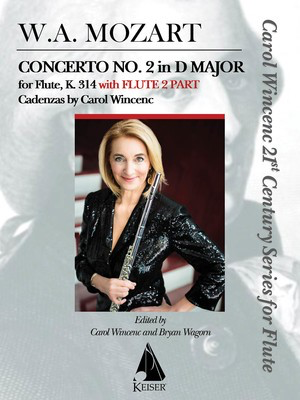 Concerto No. 2 in D Major for Flute, K. 314 - With Flute 2 Part - Wolfgang Amadeus Mozart - Flute Lauren Keiser Music Publishing