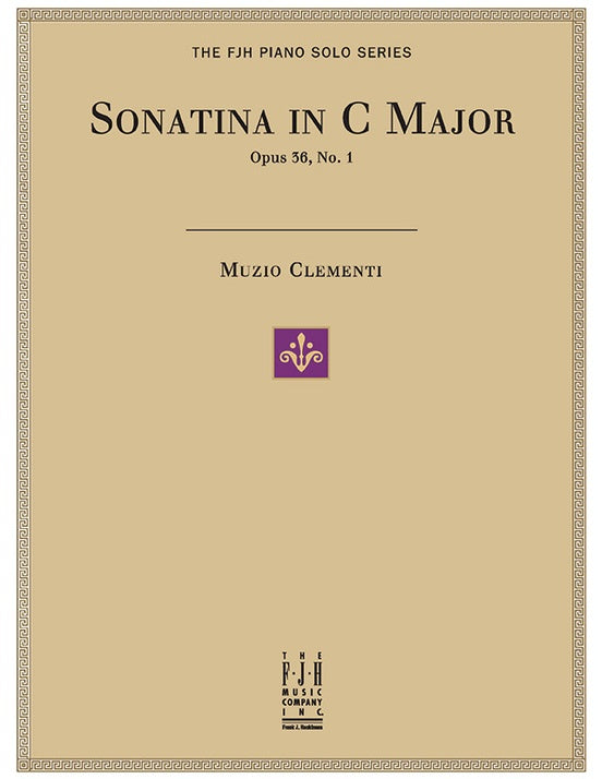 Clementi - Sonatina in C Major, Op. 36, No. 1 - Piano (Digital Download)