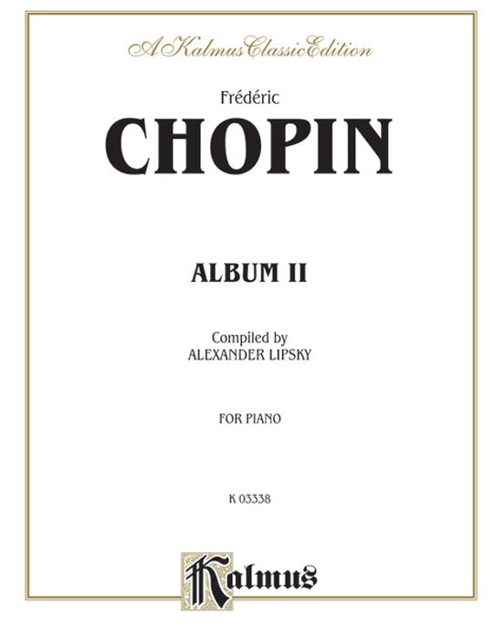 Chopin - Album II (Ed. Hermann Scholtz) - Piano Solo (Digital Download)
