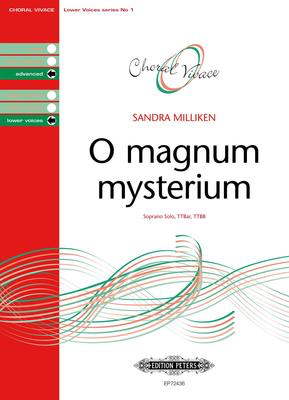 O Magnum Mysterium - Sandra Milliken - TTBB Edition Peters Choral Score