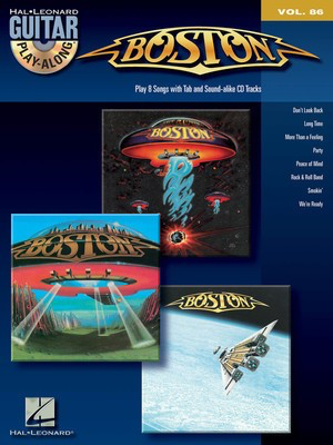 Boston - Guitar Play-Along Volume 86 - Guitar Hal Leonard Guitar TAB with Lyrics & Chords /CD