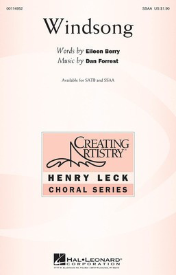 Windsong - Dan Forrest - SSAA Eileen Berry Hal Leonard Choral Score Octavo
