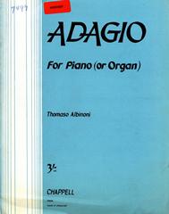 Albinoni - Adagio - Arr. Felton Rapley - Piano Solo (Digital Download)