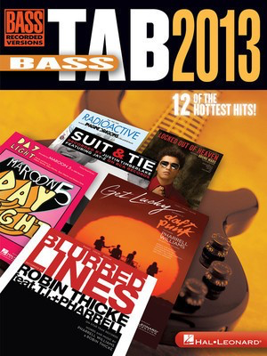 Bass Tab 2013 - Bass Guitar Hal Leonard Bass TAB with Lyrics & Chords
