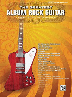 The Greatest Album Rock Guitar - Guitar Hal Leonard Guitar TAB