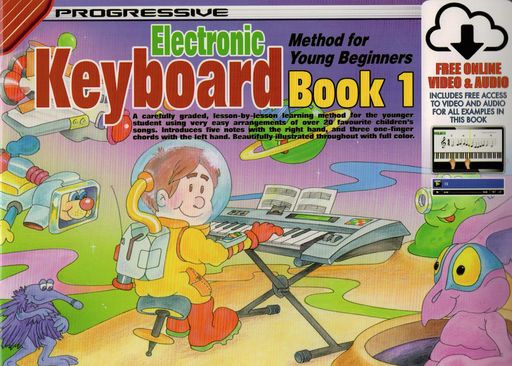 Progressive Keyboard Meth for Yng Begin Bk 1 Bk/OA