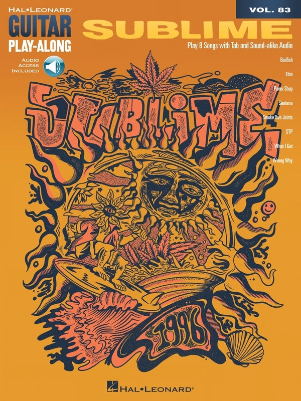 Sublime Guitar Playalong Volume #83 - Guitar/Audio Access Online Hal Leonard 369114