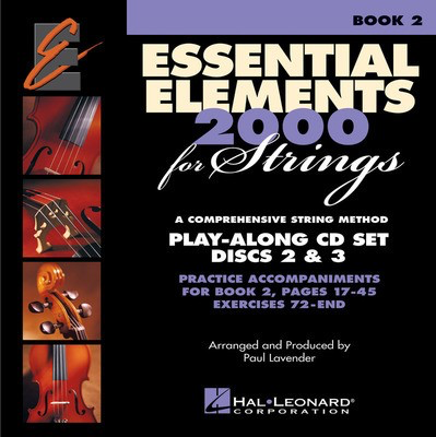 Essential Elements 2000 for Strings - Book 2 - Play Along Trax - 2 Disc Set - Michael Allen|Pamela Tellejohn Hayes|Robert Gillespie Hal Leonard CD