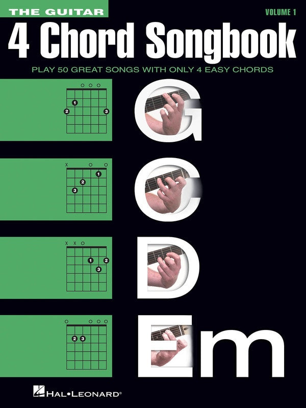 Guitar 4 Chord Songbook G-C-D-Em - Hal Leonard - Various - Guitar