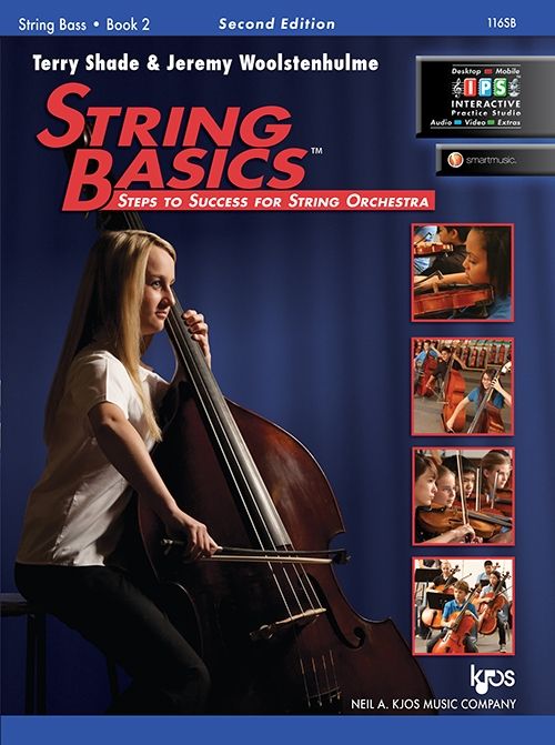 String Basics Book 2 - Double Bass Part by Shade/Woolstenhulme Kjos 116SB