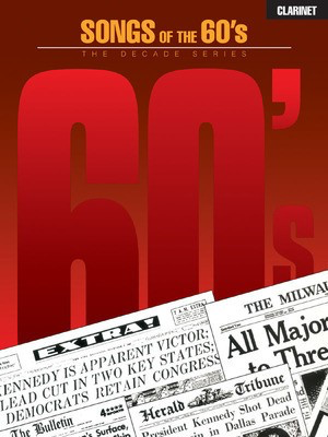 Songs of the '60s - Clarinet - Various - Clarinet Hal Leonard Clarinet Solo