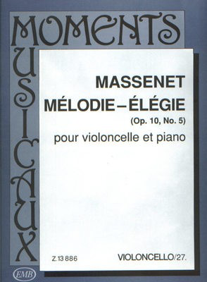 Massenet - Melodie Elegie Op10/5 -Cello EMB Z13886