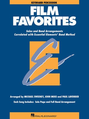 Film Favorites - Keyboard Percussion - Various - John Moss|Michael Sweeney|Paul Lavender Hal Leonard
