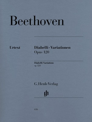 Variations On A Waltz By Diabelli 33 Op 120 Urte - Ludwig van Beethoven - Piano G. Henle Verlag Piano Solo