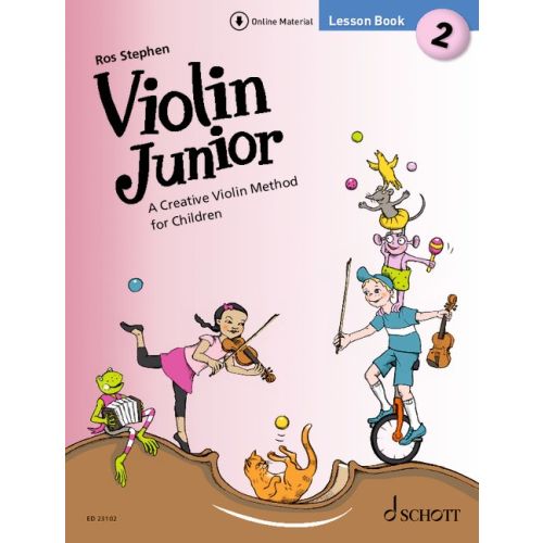 Violin Junior Lesson 2 Book/OA
