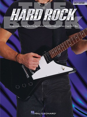 The Hard Rock Book - Guitar Hal Leonard Melody Line, Lyrics & Chords