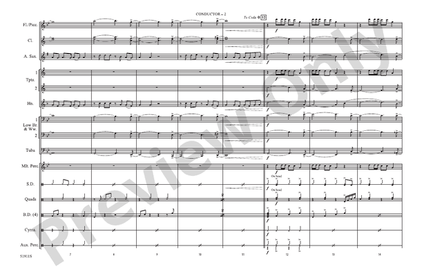 Illusion – Marching Band Conductor Score & Parts (Digital Download)