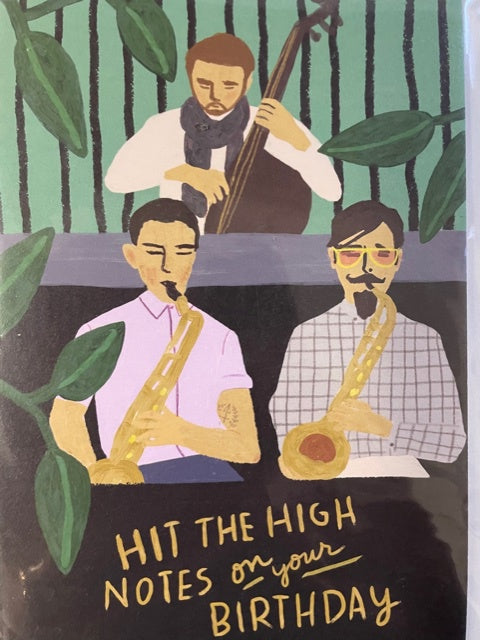 Greeting Card Hit the High Notes on Your Birthday