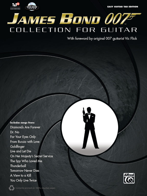 James Bond 007: Collection for Guitar Book/CD