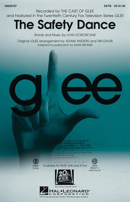 The Safety Dance - (featured in Glee) - 2-Part Adam Anders|Tim Davis Hal Leonard Choral Score Octavo