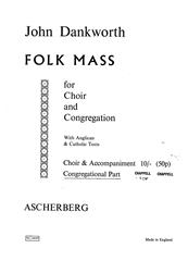 Folk Mass - SATB Choir (Digital Download)
