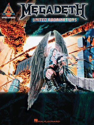 Megadeth - United Abominations - Guitar Hal Leonard Guitar TAB with Lyrics & Chords