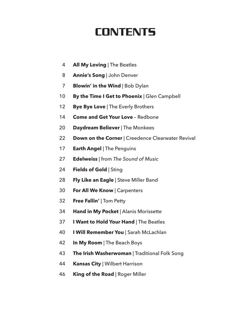 Simple Songs for Harmonica - Hal Leonard 1473315