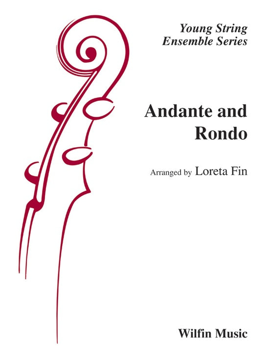 Andante and Rondo - Arr. Loreta Fin – String Orchestra Conductor Score & Parts (Digital Download)