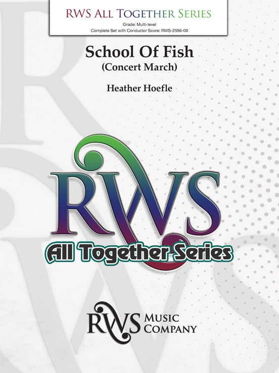 School Of Fish (Concert March) - Concert Band Conductor Score & Parts(Digital Download)