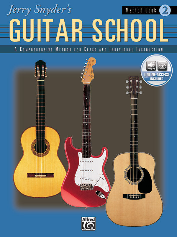 Jerry Snyders Guitar School Book 2 Student Book/CD