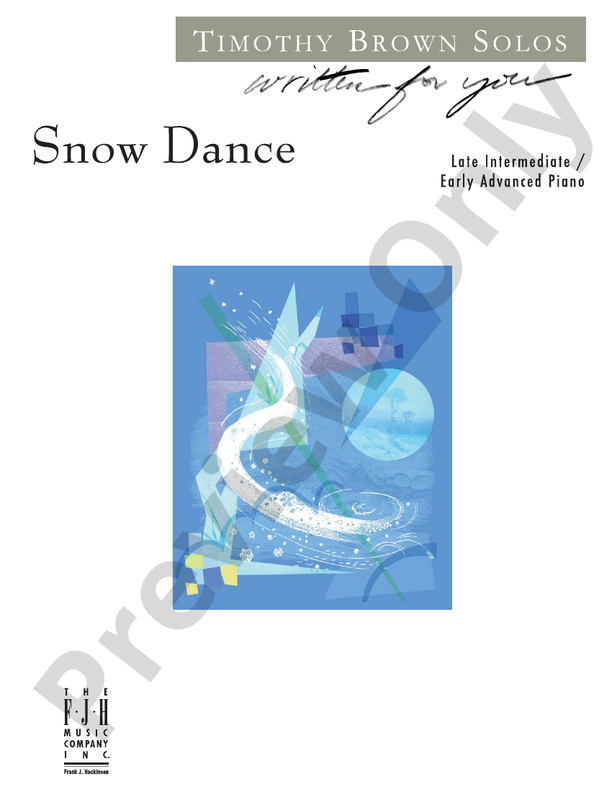 Snow Dance - Piano (Digital Download)