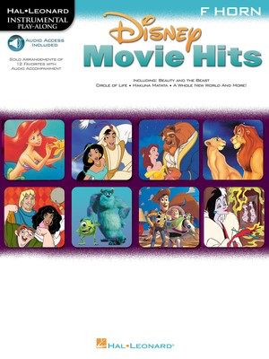 Disney Movie Hits - French Horn Sheet Music - Various - French Horn Sheet Music Hal Leonard